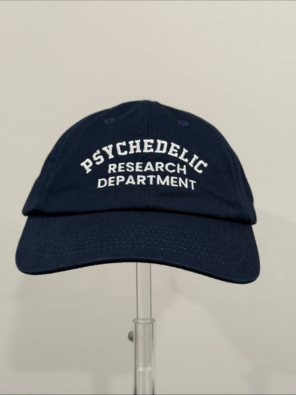 Psychedelic Research Department Navy Baseball Cap
